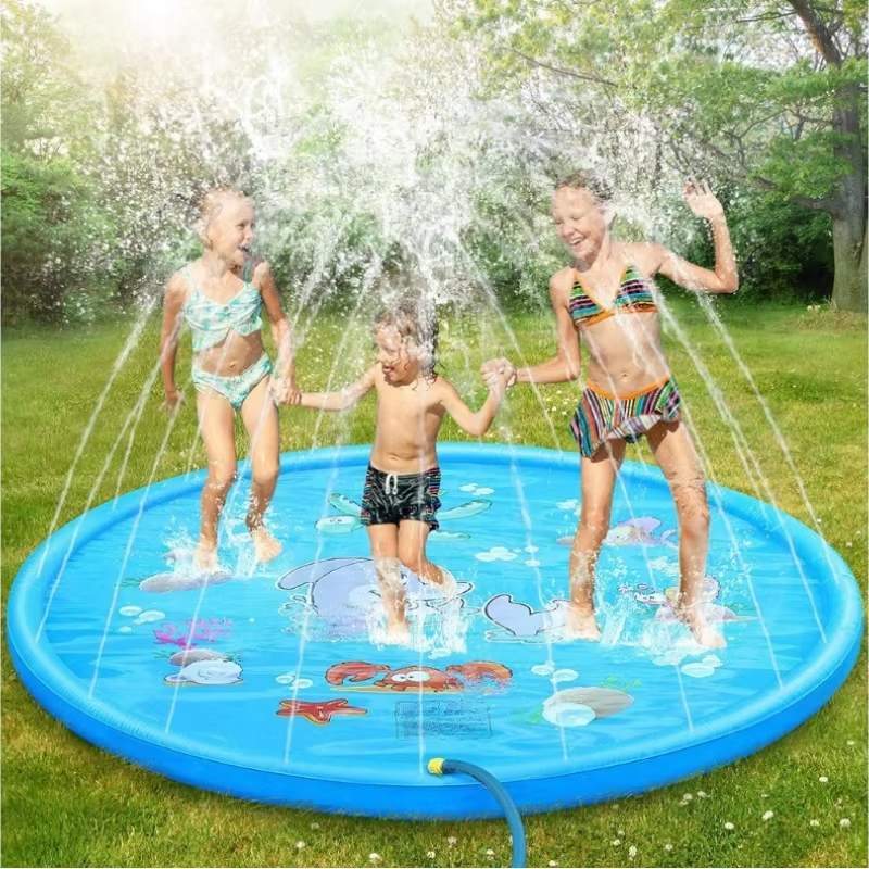 Cute-Wonders™ Inflatable Children’s Play Spray Mat - Outdoor Water Sprinkler Pad