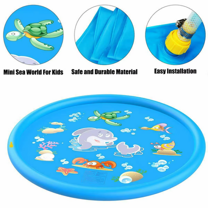 Cute-Wonders™ Inflatable Children’s Play Spray Mat - Outdoor Water Sprinkler Pad