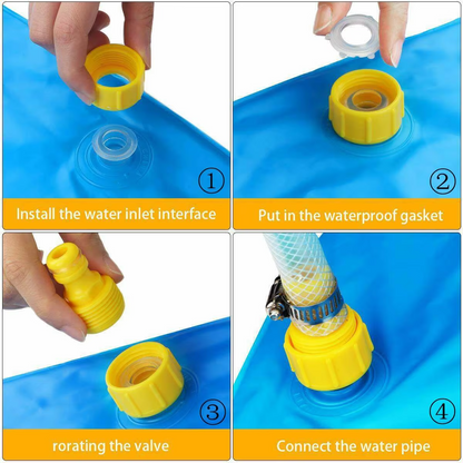 Cute-Wonders™ Inflatable Children’s Play Spray Mat - Outdoor Water Sprinkler Pad