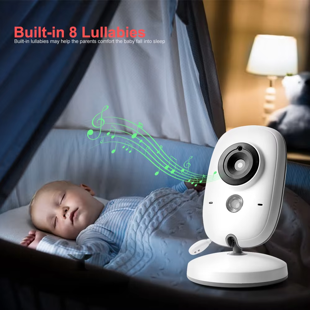 Cute-Wonders™ 2.4G Wireless Video Baby Monitor with Night Vision and Audio