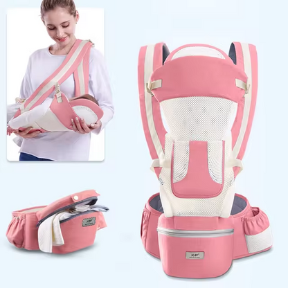 Cute-Wonders™ Ergonomic Baby Carrier - Multifunctional Waist Stool for Newborns to Toddlers