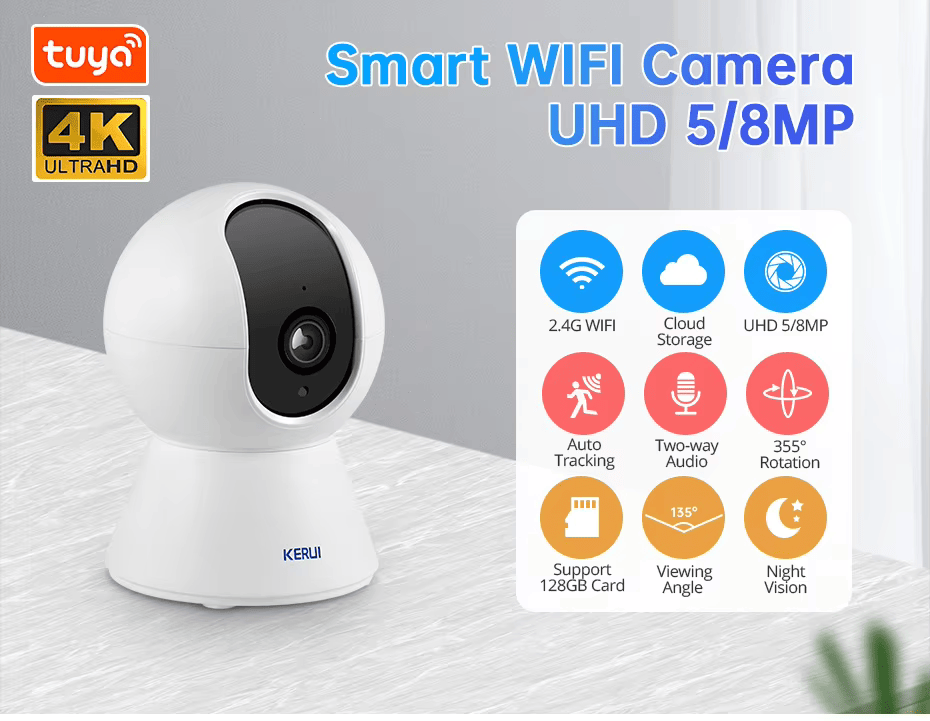 Cute-Wonders™ Smart Baby Monitor Security Camera