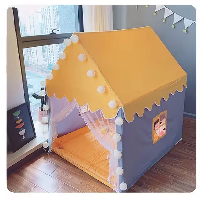 Cute-Wonders™ Portable Kids Tent - Playhouse for Boys and Girls in Various Colors